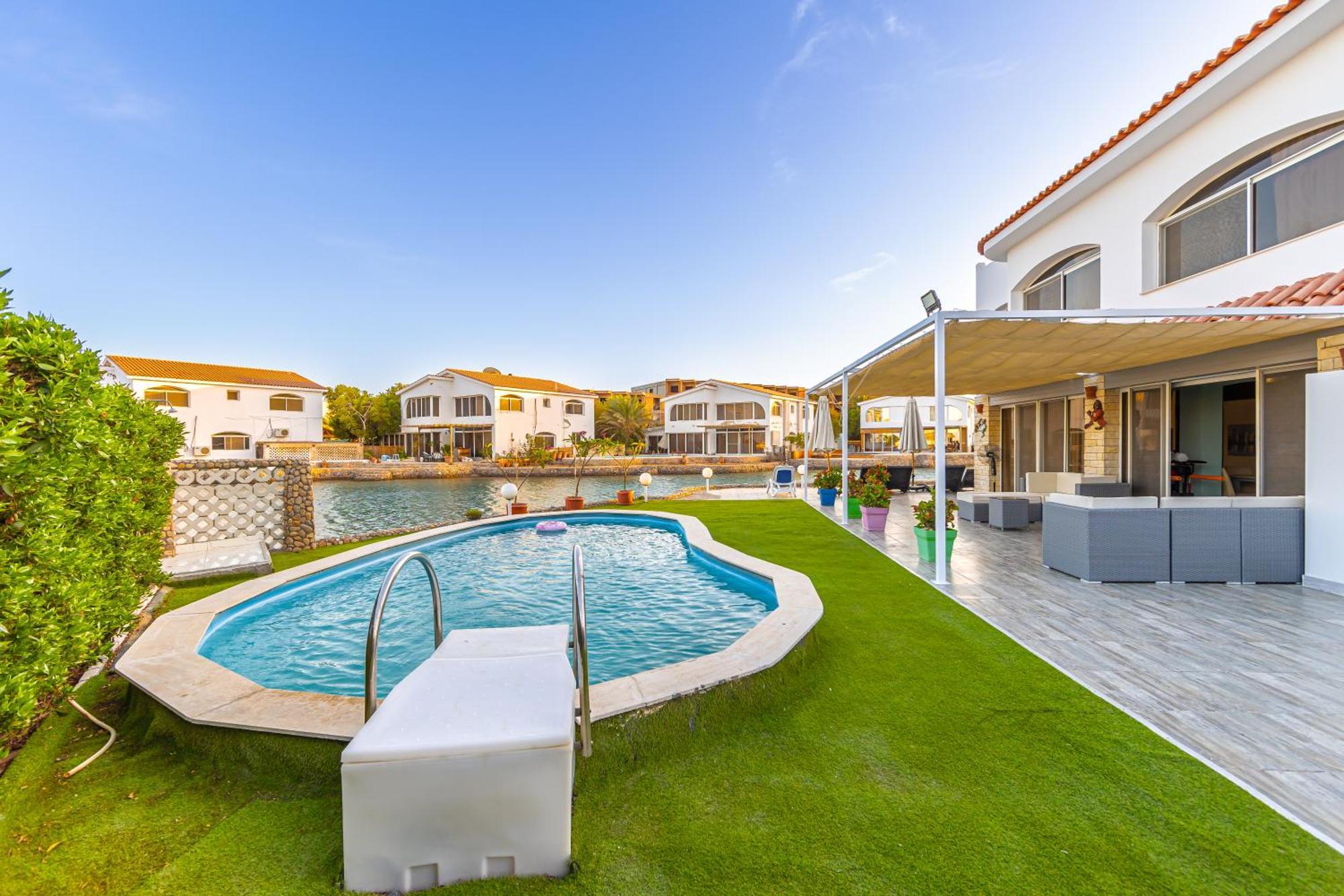 Aden Beach - Sea View Room With Beach Access In Villa Hurghada Eksteriør billede