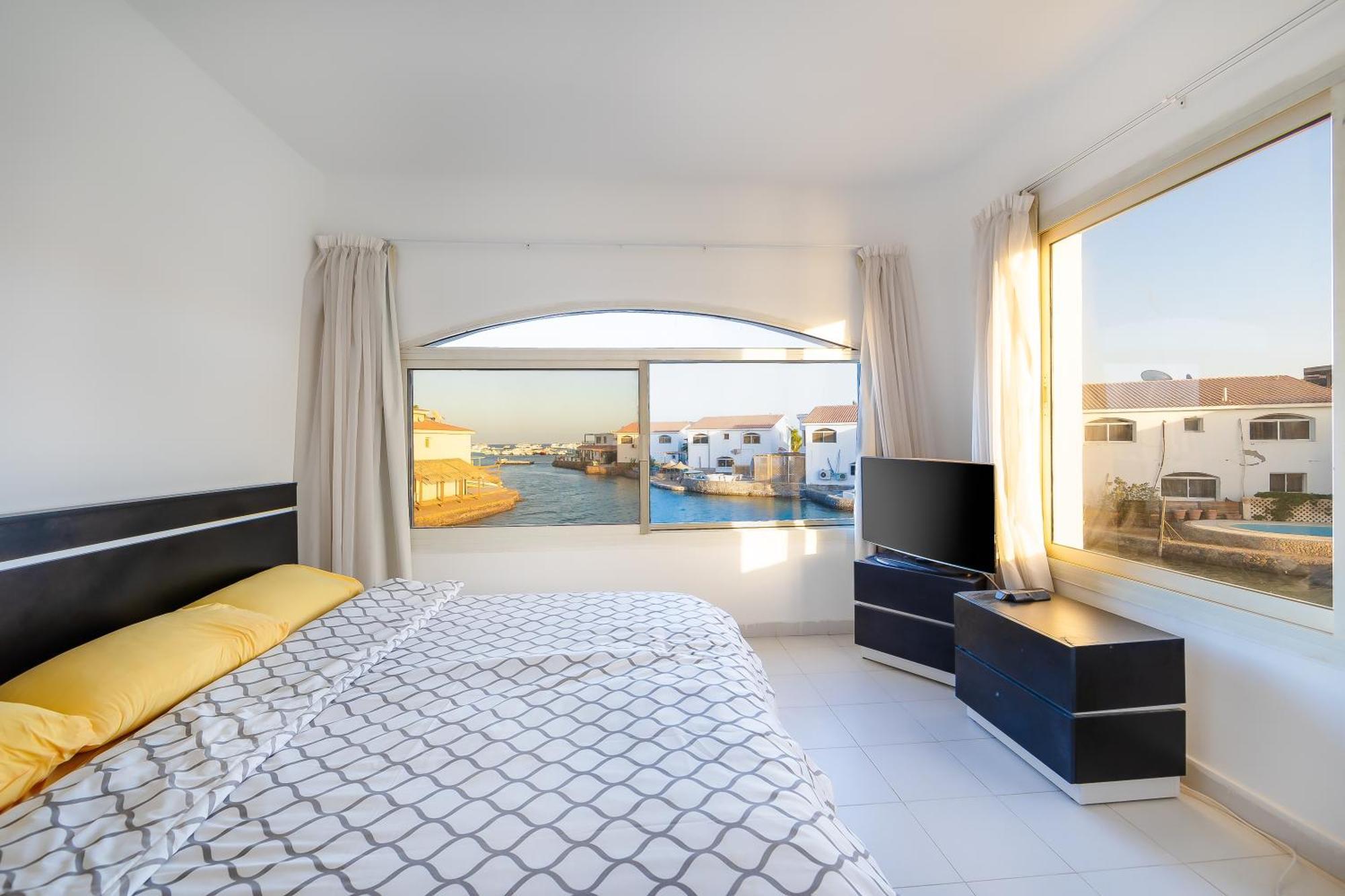 Aden Beach - Sea View Room With Beach Access In Villa Hurghada Eksteriør billede